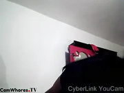 WIld_blue busty and hot brunette teen riding anal dildo webcam show