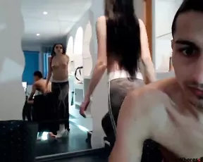 Two guys banging her fat ass