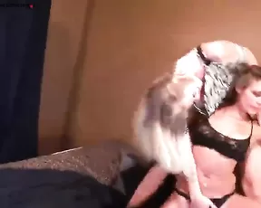 Bettina Riedel from Hannover do a blowjob