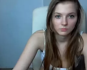 Allisis sexy teen on chair free webcam show