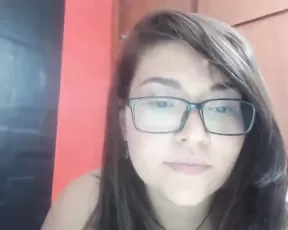 Candychica petite tease in webcam show