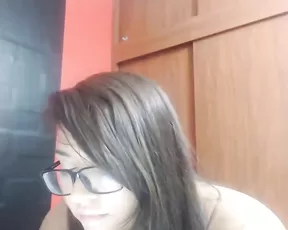 Candychica petite tease in webcam show