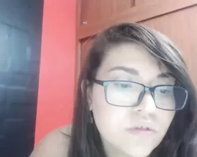Candychica petite tease in webcam show