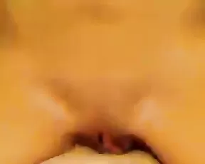 XNatashaPinkX hot sexy brunette suck and riding dildo in private premium video