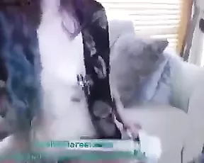 My GF dressed like a stripgirl fantastic fuck