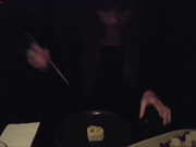 So pretty latin brunette girlfriend make fun with his black dude in hotel room