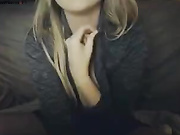 Teen is sucking a cock