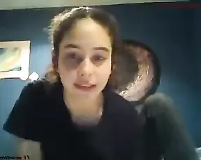 Horny GF toying her nasty cunt