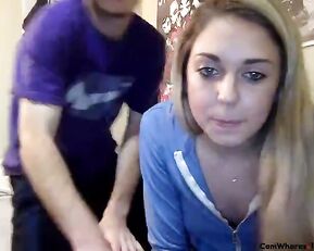 Amazing so pretty brunette wife with his dude husband making an epic anal fuck
