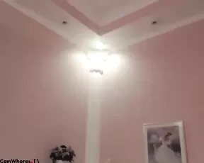 Lover ramming a dildo into his cute GF