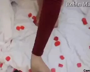 Fingers for her nasty meat hole