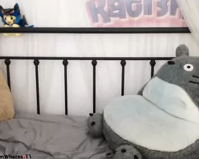 Blonde loses all her clothes