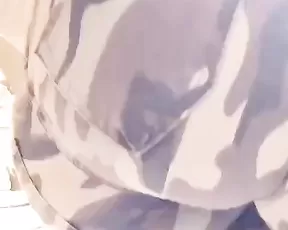 Sexy ass gets blasted with my huge cock