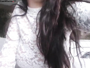 So pretty emo girlfriend make a hot facial cumshot by his lusty friend,damn!