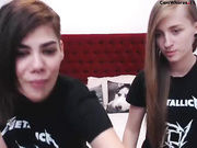 So pretty brunette girlfriend make a hell of a blowjob in her parents house,damn