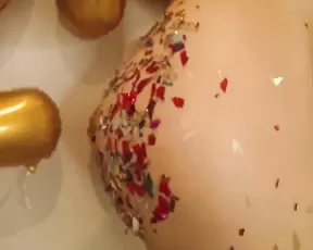 Teen teases then sucks cock in a cloesup