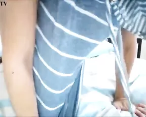 A dildo is getting sucked