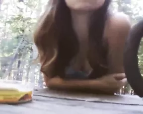 Crazy mature couple fuck near the mother of her room and don't care,!holy fuck!