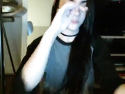 Delicious Michaela making plastic love