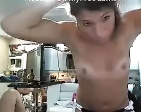 Man juice all over her bottom