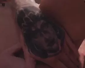 Hiking couple gets naked and fucks in the grass