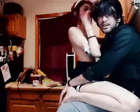 So pretty blnde wife gets licking her pussy then a hot fucking session,enjoy