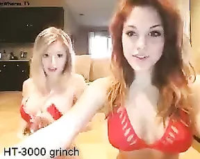Redhead hottie has a field day with her clit