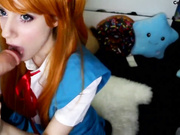 Blonde chick fucked on cam for the first time