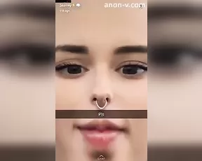 Young teen playing in apps free webcam show