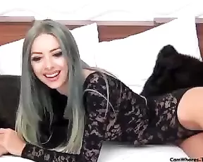 Poisonedswan sex bomb busty milf play with dildo webcam show