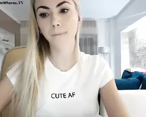 uglyblondes slim beautiful blonde teasing body webcam show
