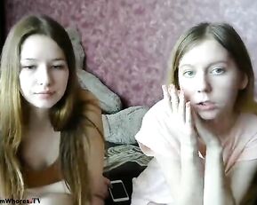 hotgirls71 young naked lesbians in bed fingering pussy webcam show