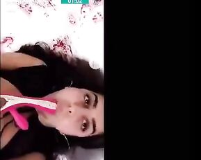 Passion juicy brunette couple blowjob and masturbate webcam show
