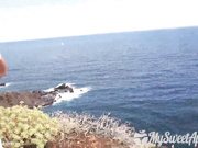 My wife shows her tits