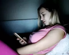 megabusty beauty teen blonde show her natural big boobs webcam show