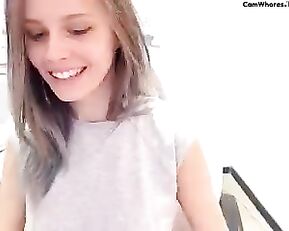 SensualFay little slim teen teasing body webcam show