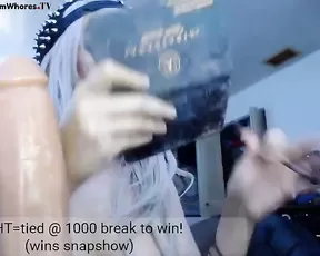 I fuck a hot blonde in doggy