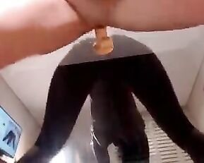 AdySweet sex bomb busty milf brunette riding dildo webcam show