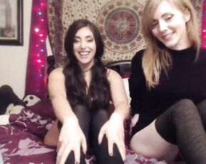 Notyourmomandad sexy teen lesbians licking pussy webcam show
