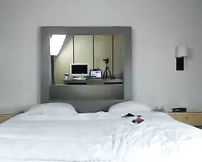 Nwoww big tits sexy blonde masturbation dildo in bed webcam show