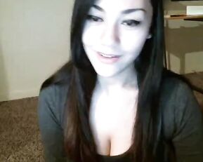 Beryl18 sweet teen brunette show natural nude tits webcam show