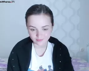 Horny Babe with Tight Shaved Cunt