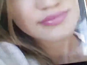 Beautiful body teen masturbate pussy with dildo webcam show