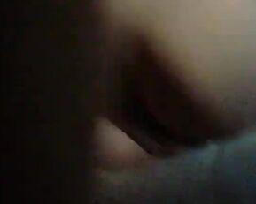 Asian brunette make deepthroat blowjob webcam show