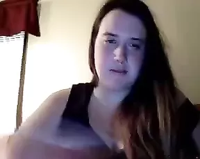 Fat girl suck toy in free webcam show