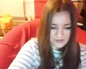 Nice teen show her face webcam show