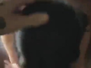 Passion brunette couple POV blowjob and sex webcam show