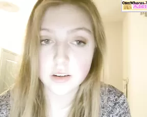 Juicy girl with big boobs teasing webcam show
