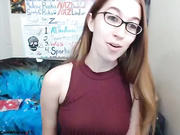 Busty chick gets naked for us