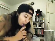 Dirty tattoo asian teen vibrating pussy webcam show